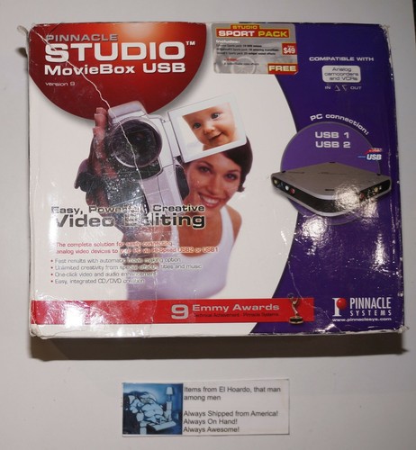 Pinnacle studio moviebox usb - pinnacle,